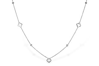 A329-84139: NECKLACE .20 TW (18")