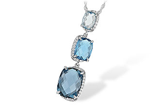 B243-52329: NECK 8.71 BLUE TOPAZ 8.89 TGW