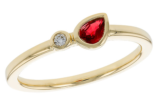 B329-84157: LDS RG .24 RUBY .26 TGW