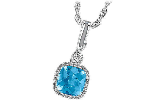 C241-70493: NECK 1.03 BLUE TOPAZ 1.05 TGW