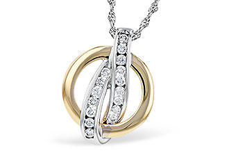 D328-03211: NECKLACE .25 TW
