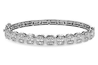 D329-82338: BANGLE .81 TW BAGUETTE 1.00 TW