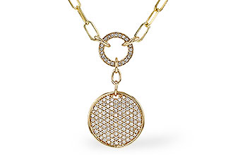 D329-84111: NECKLACE .92 TW (17")
