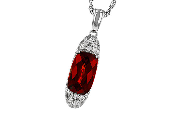 D329-88647: NECK 2.45 GARNET 2.55 TGW