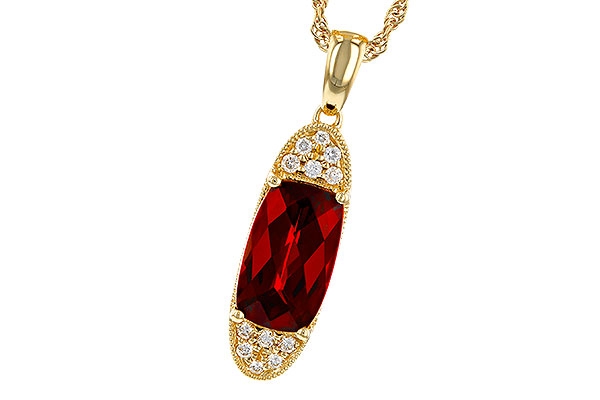 D329-88647: NECK 2.45 GARNET 2.55 TGW