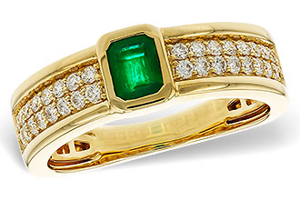 D329-88711: LDS RG .42 EMERALD .75 TGW (5x4MM EM)