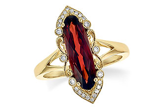 E245-33247: LDS RG 2.58 GARNET 2.70 TGW