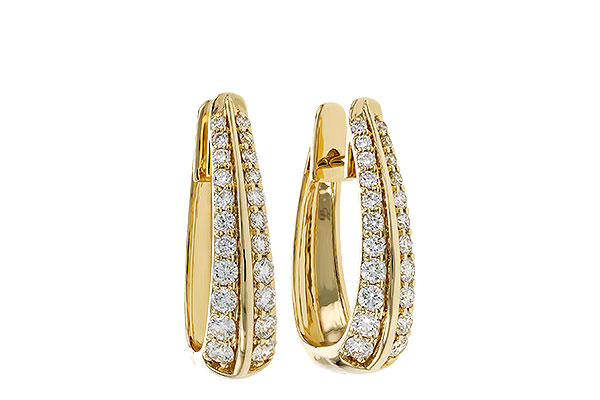E329-85075: EARRINGS 1.00 TW