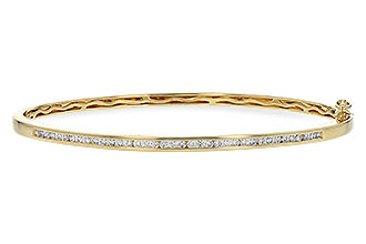 F244-41402: BANGLE BRACELET .50 TW