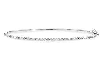 F245-35984: BANGLE BRACELET .50 TW