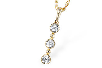 G328-94147: NECKLACE .08 TW