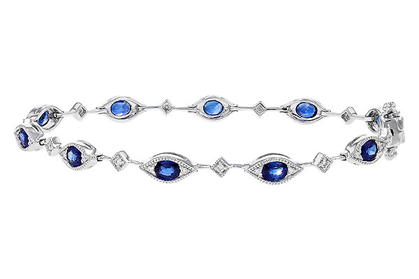 G329-83256: BRACELET 2.31 SAPPHIRE 2.50 TGW (7")