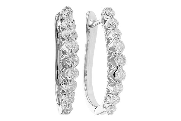 H328-94111: EARRINGS 1.00 TW