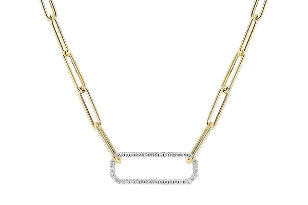 K328-91447: NECKLACE .50 TW (17 INCHES)