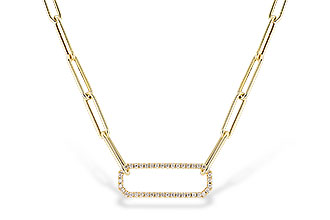 K328-91447: NECKLACE .50 TW (17 INCHES)
