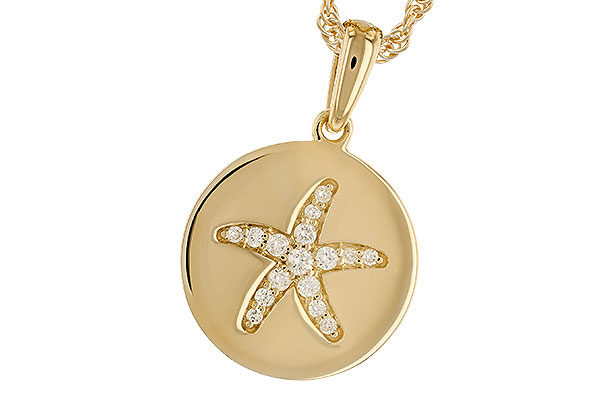 K328-96838: NECKLACE .11 TW