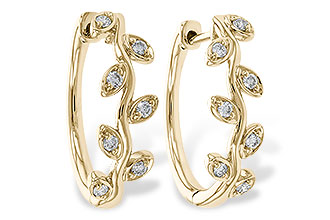 K329-84147: EARRINGS .25 TW