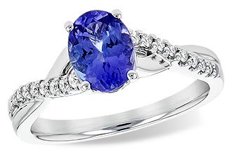 L245-34165: LDS RG 1.20 TANZANITE 1.35 TGW