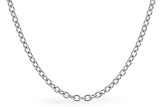 L328-97756: CABLE CHAIN (18IN, 1.3MM, 14KT, LOBSTER CLASP)