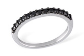 M240-75974: LDS WED RG .29 BLK DIAS TW