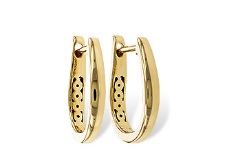 M329-87792: GOLD EARRINGS (15MM)